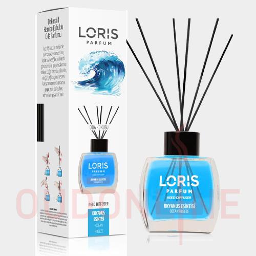 خوشبو کننده هوا لوریس Loris مدل اوشن بریز ( نسیم اقیانوس ) Ocean Breeze حجم 120 میلی لیتر